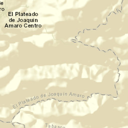El Plateado de Joaquín Amaro Street Map