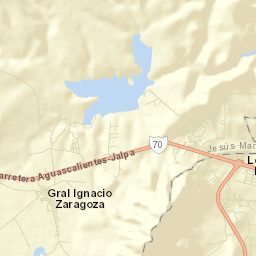 General Ignacio Zaragoza Street Map