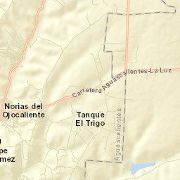 Norias del Paso Hondo Street Map
