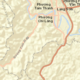 Lạng Sơn Street Map