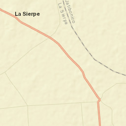 La Sierpe Street Map