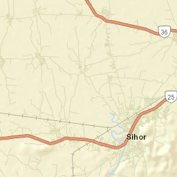 Sihor Street Map