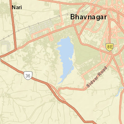 Bhavnagar Street Map