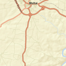 Multai Street Map