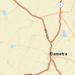 Bemetara Street Map