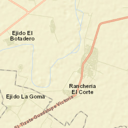 Villa Hidalgo Street Map