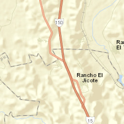 El Jicote Street Map