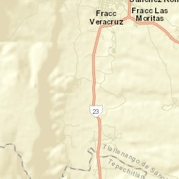 Cicacalco Street Map