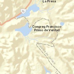 La Presa Street Map