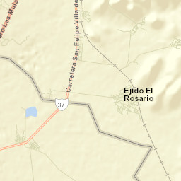 El Rosario Street Map