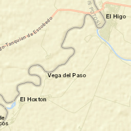 El Higo Street Map