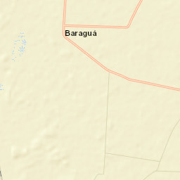 Baraguá Street Map