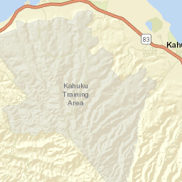 Kahuku Street Map