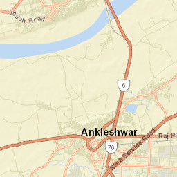Bharuch Street Map