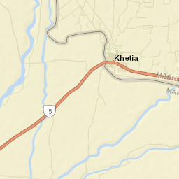 Khetia Street Map