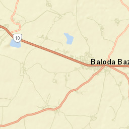 Baloda Bazar Street Map