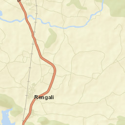 Rengali Street Map