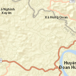 Huyện Đoan Hùng Street Map