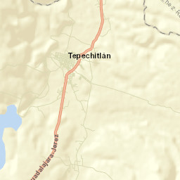 Tepechitlán Street Map