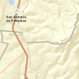 San Antonio de Peñuelas Street Map
