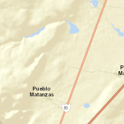 Matanzas Street Map