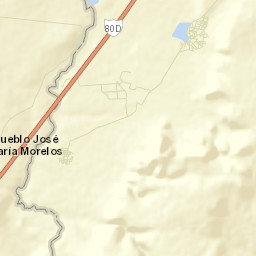 La Escondida Street Map