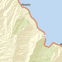 Punalu‘u Street Map