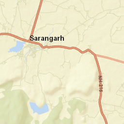 Sarangarh Street Map