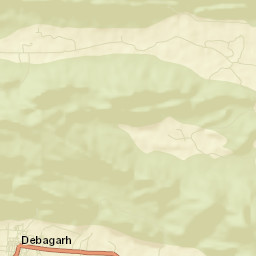 Deogarh Street Map