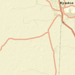 Kyaukse Street Map