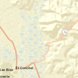 San Blas Street Map
