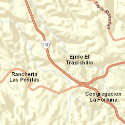 La Fortuna Street Map