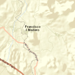 Francisco I. Madero Street Map