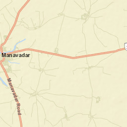 Manavadar Street Map