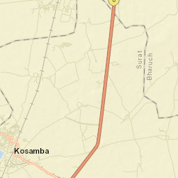 Hathuran Street Map