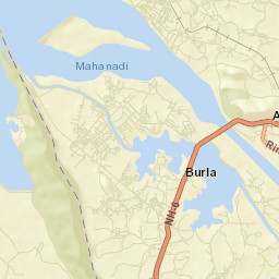Burla Street Map