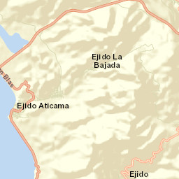 Aticama Street Map