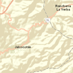 Jalcocotán Street Map