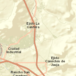 Camichín de Jauja Street Map
