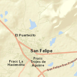 San Felipe Street Map