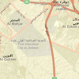 Al Mahjar Street Map