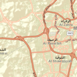 Al Iskan Street Map