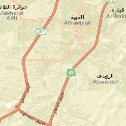 Al Hawiyah Street Map