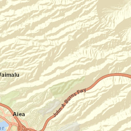 ‘Aiea Street Map