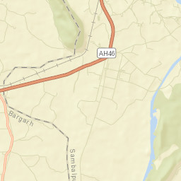 Sambalpur Street Map