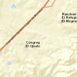 El Ojuelo Street Map