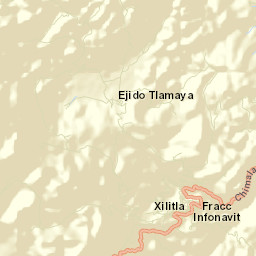 Xilitla Street Map
