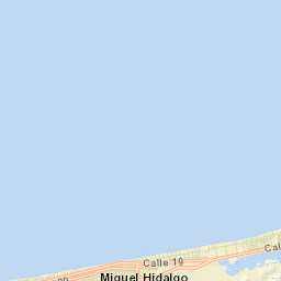 Chicxulub Puerto Street Map