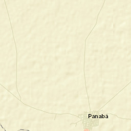 Panabá Street Map