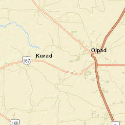 Olpad Street Map